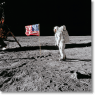 Buzz Aldrin. Apollo 11. ‘Flag on the Moon’