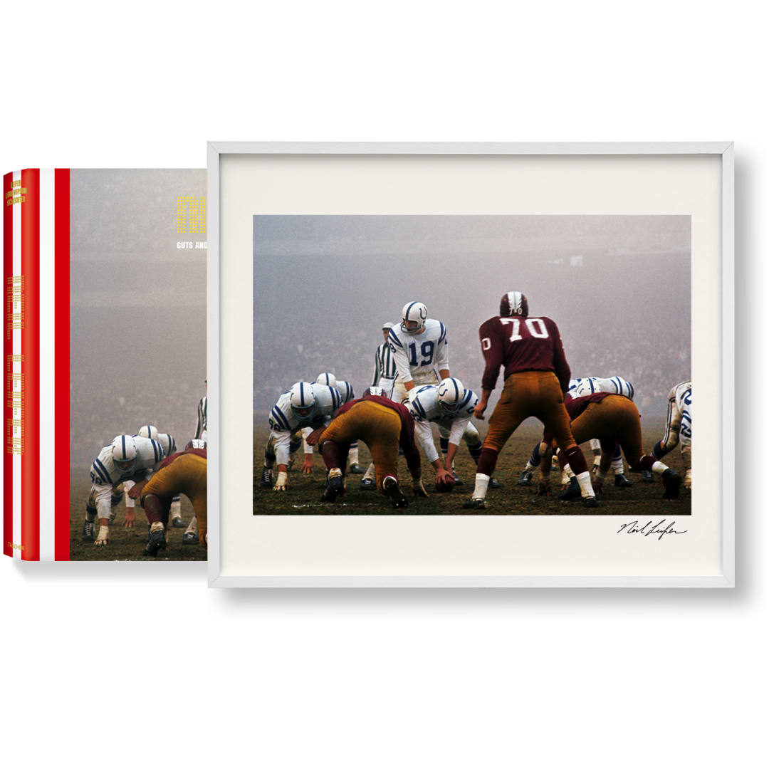 Neil Leifer. Guts & Glory. Art Edition No. 1–100 ‘Johnny Unitas’