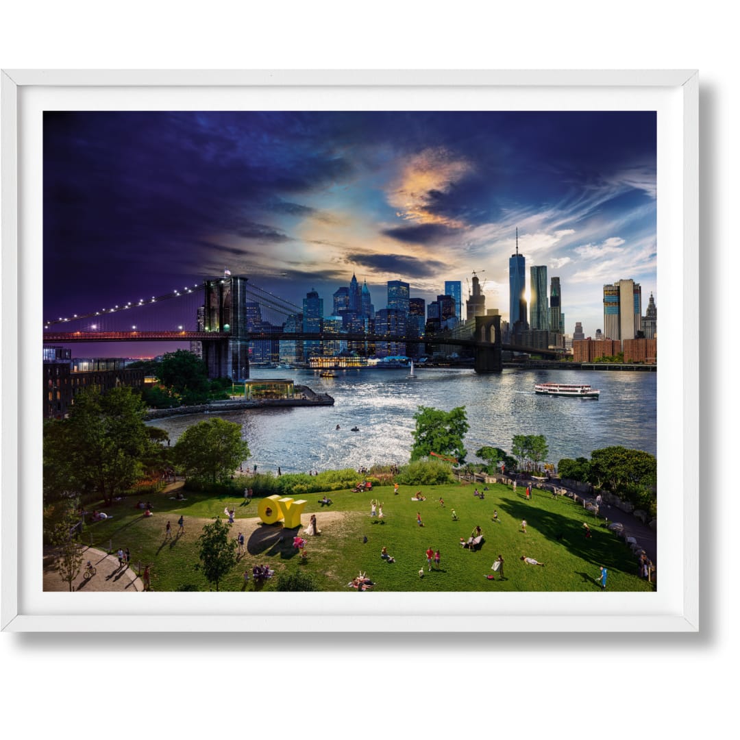 Stephen Wilkes. Day to Night. Art Edition No. 1–100 ‘Brooklyn Bridge, New York City, 2016’