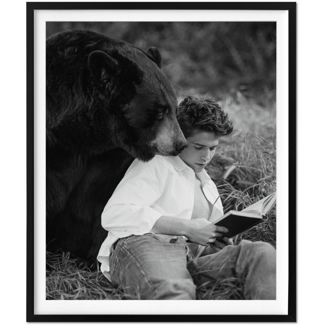 Bruce Weber. My Education. Art Edition No. 101–200, ‘Michael St. Pierre with Bonkers, Thousand Oaks, California’, 2004