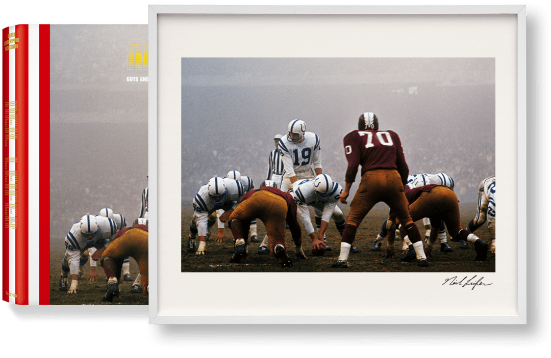 Taschen Neil Leifer. Guts & Glory. Art Edition No. 1–100 ‘johnny Unitas'