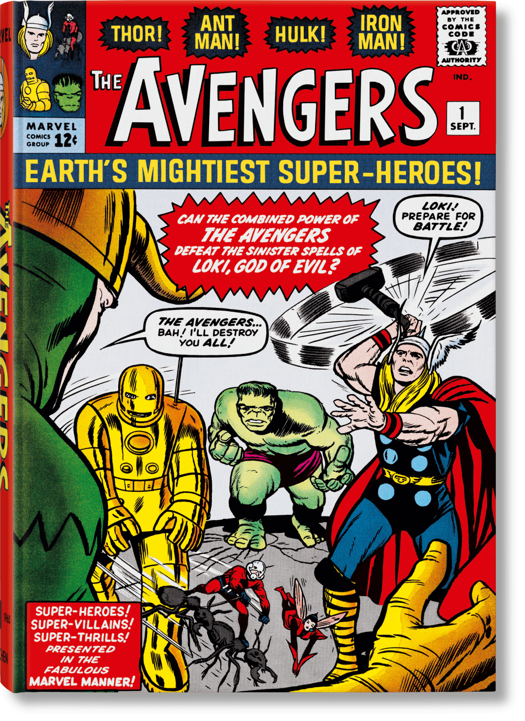 Taschen Marvel Comics Library. Avengers Vol 1 1963-1965 In Orange