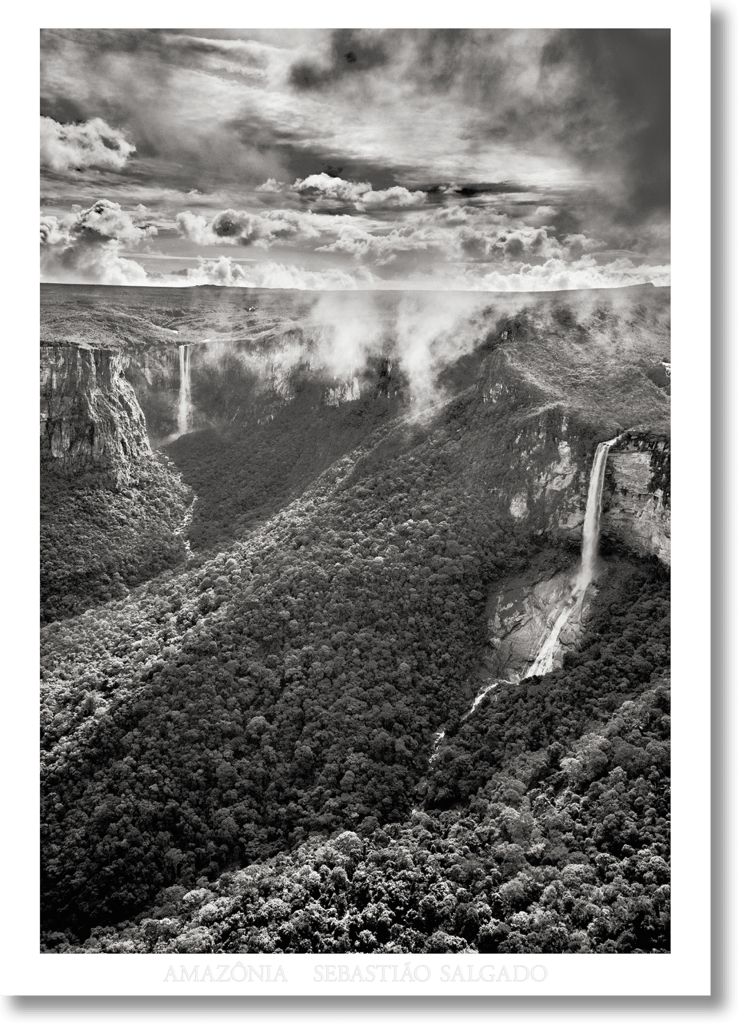 Taschen Sebastião Salgado. Amazônia. Poster ‘waterfalls'