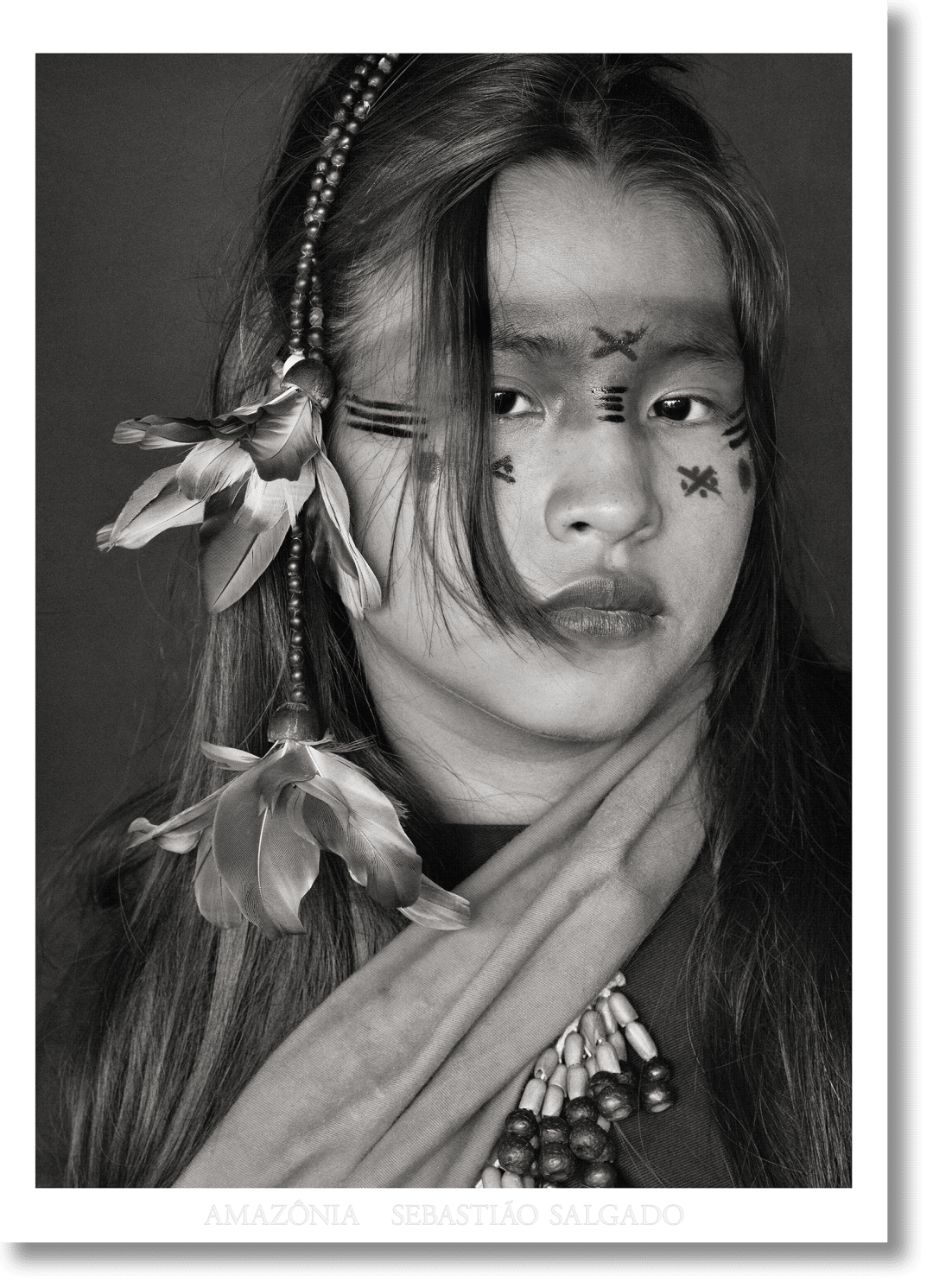 SebastiÃ£o Salgado. AmazÃ´nia. Poster âAshaninka Girlâ