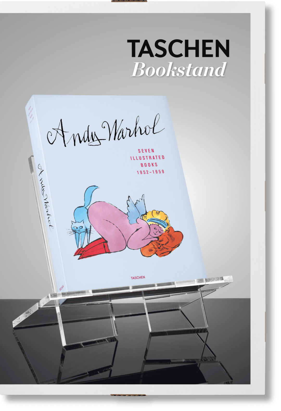 Taschen Bookstand. Clear. Size Xl
