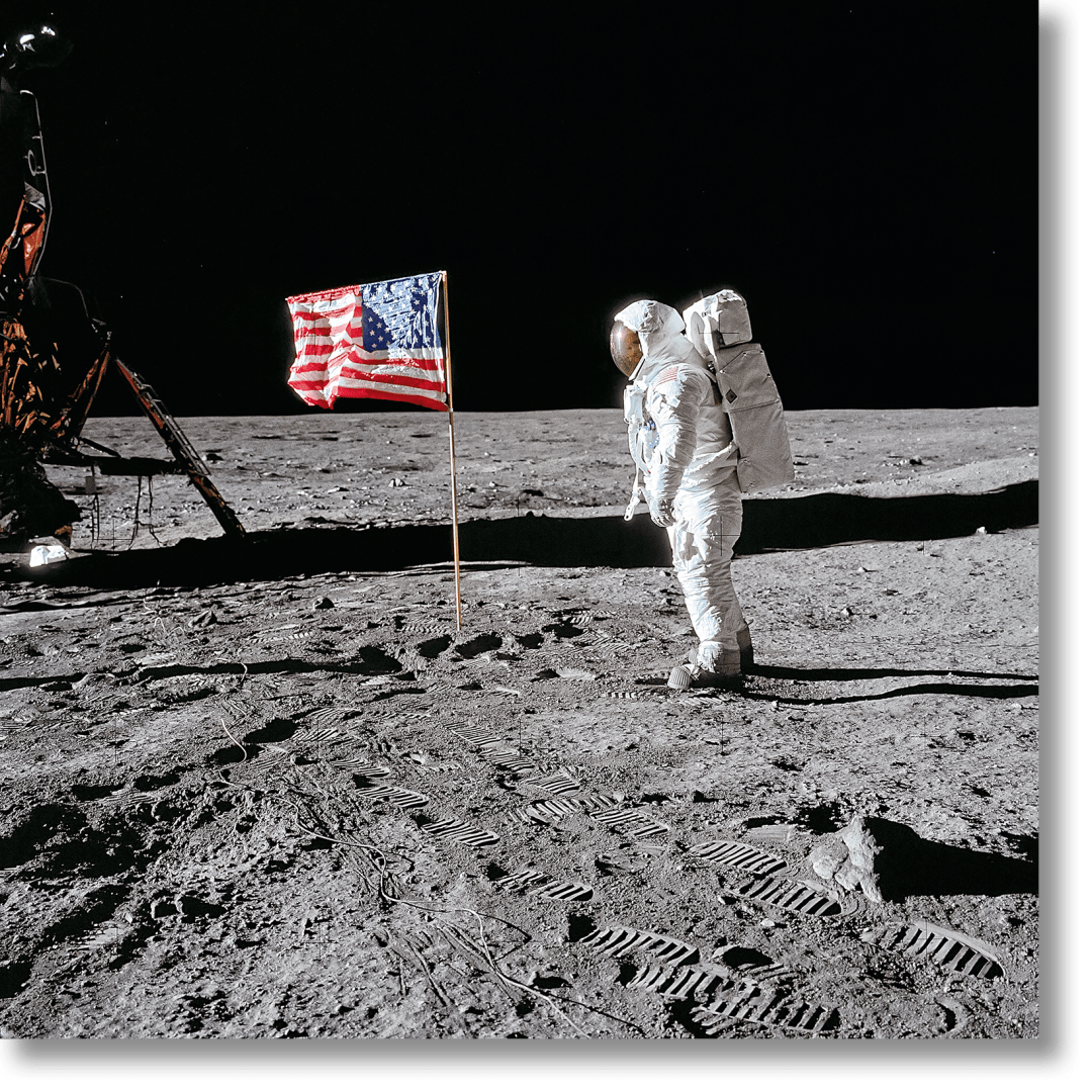 Taschen Buzz Aldrin. Apollo 11. ‘flag On The Moon'