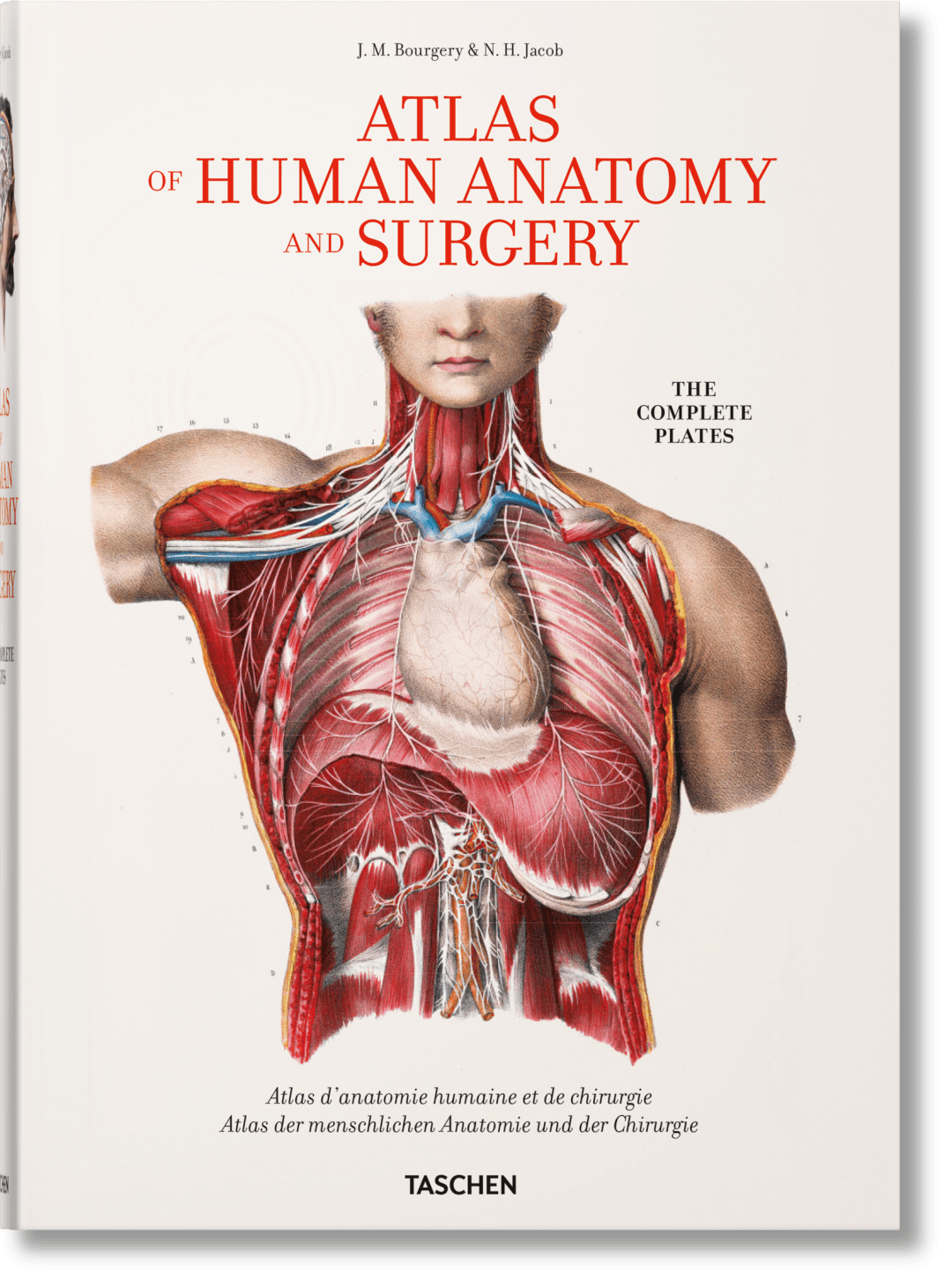 TASCHEN BOURGERY. ATLAS OF HUMAN ANATOMY AND SURGERY
