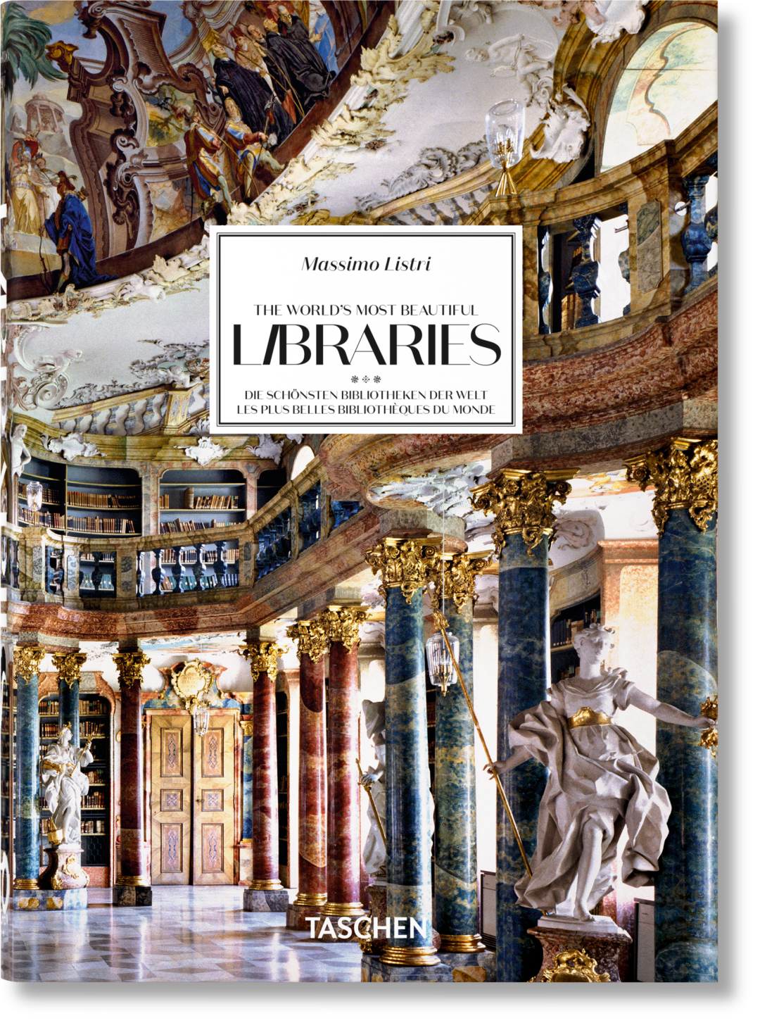 Taschen Massimo Listri. The World's Most Beautiful Libraries. 40th Ed.