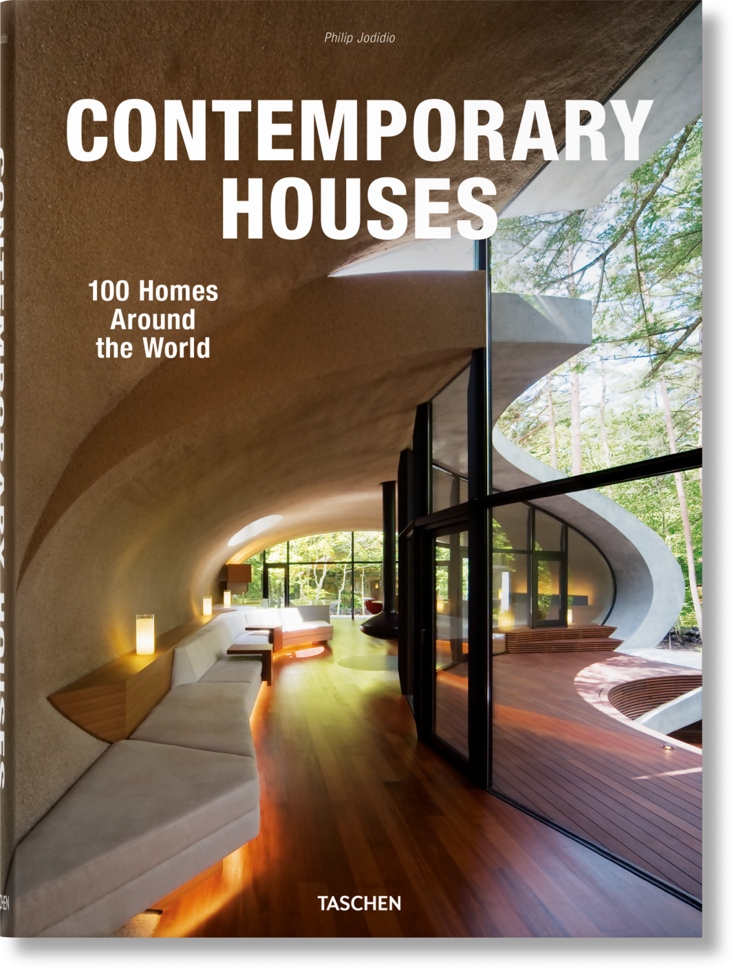 Taschen Contemporary Houses. 100 Homes Around The World Book In Brown