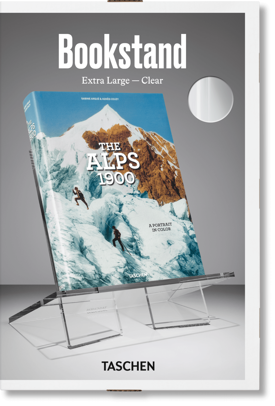 Bookstand. Extra-Large. Clear