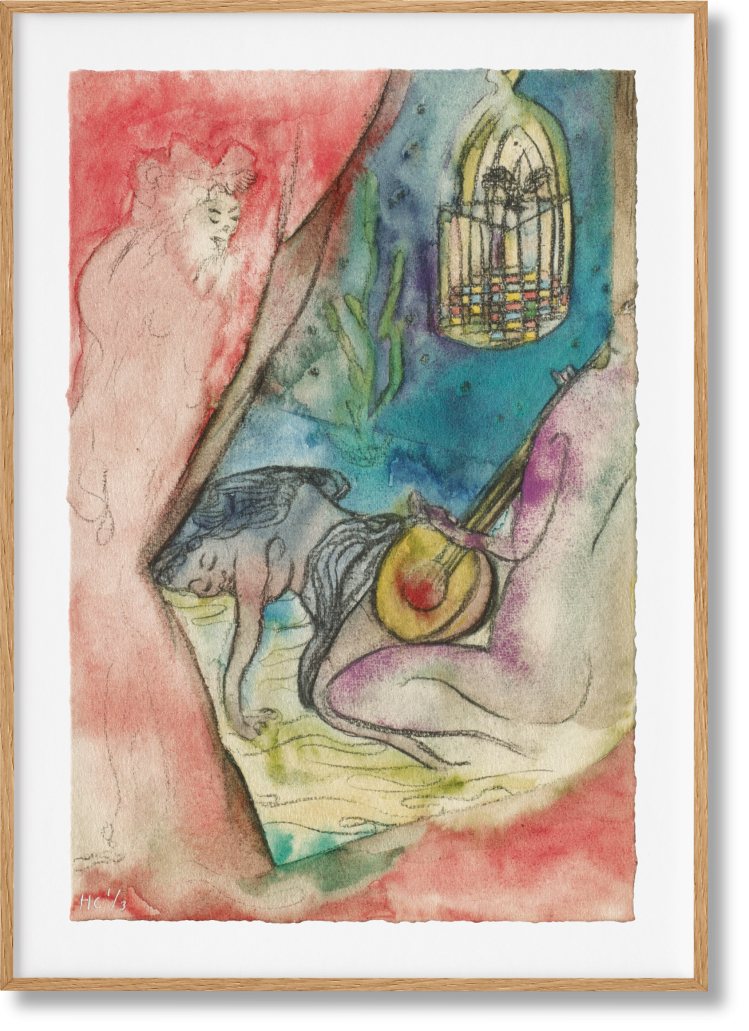 National Gallery. Art Edition No. 1â100, Chris Ofili âThe Caged Bi