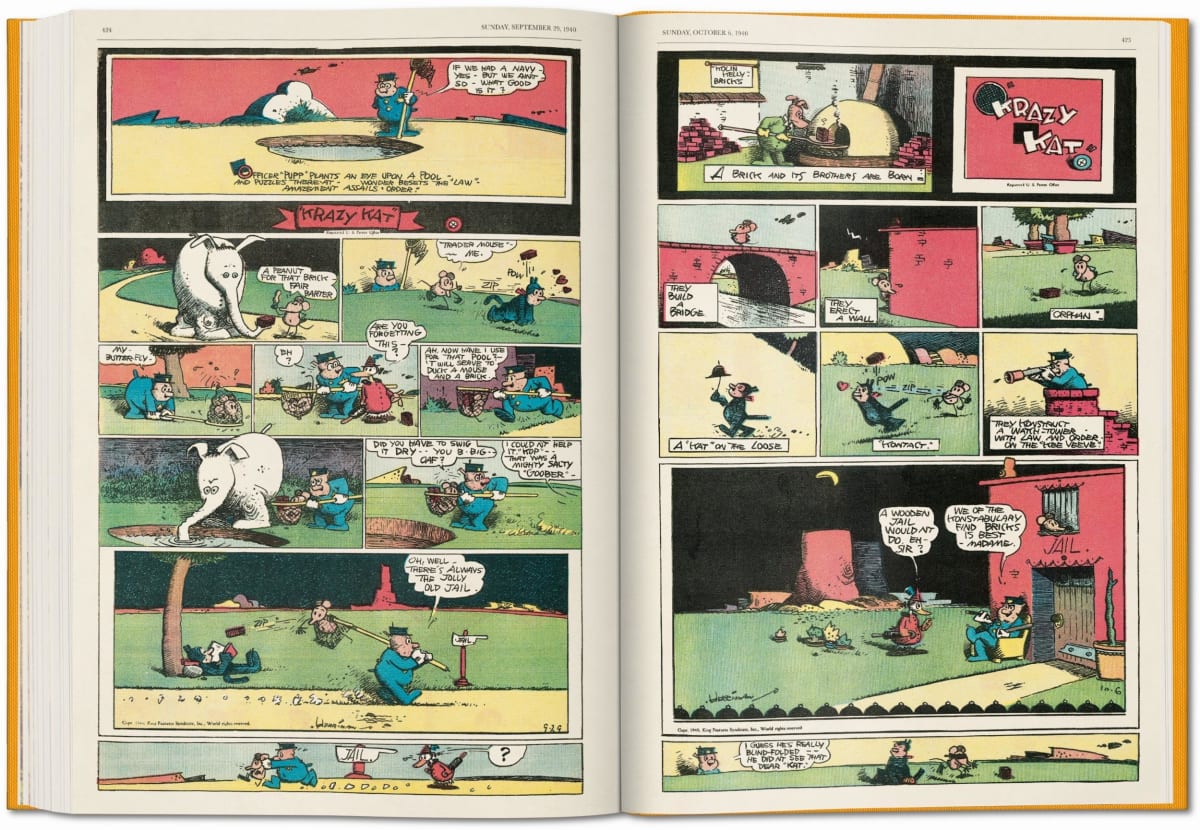 George Herriman’s “Krazy Kat”. The Complete Color Sundays 1935–1944