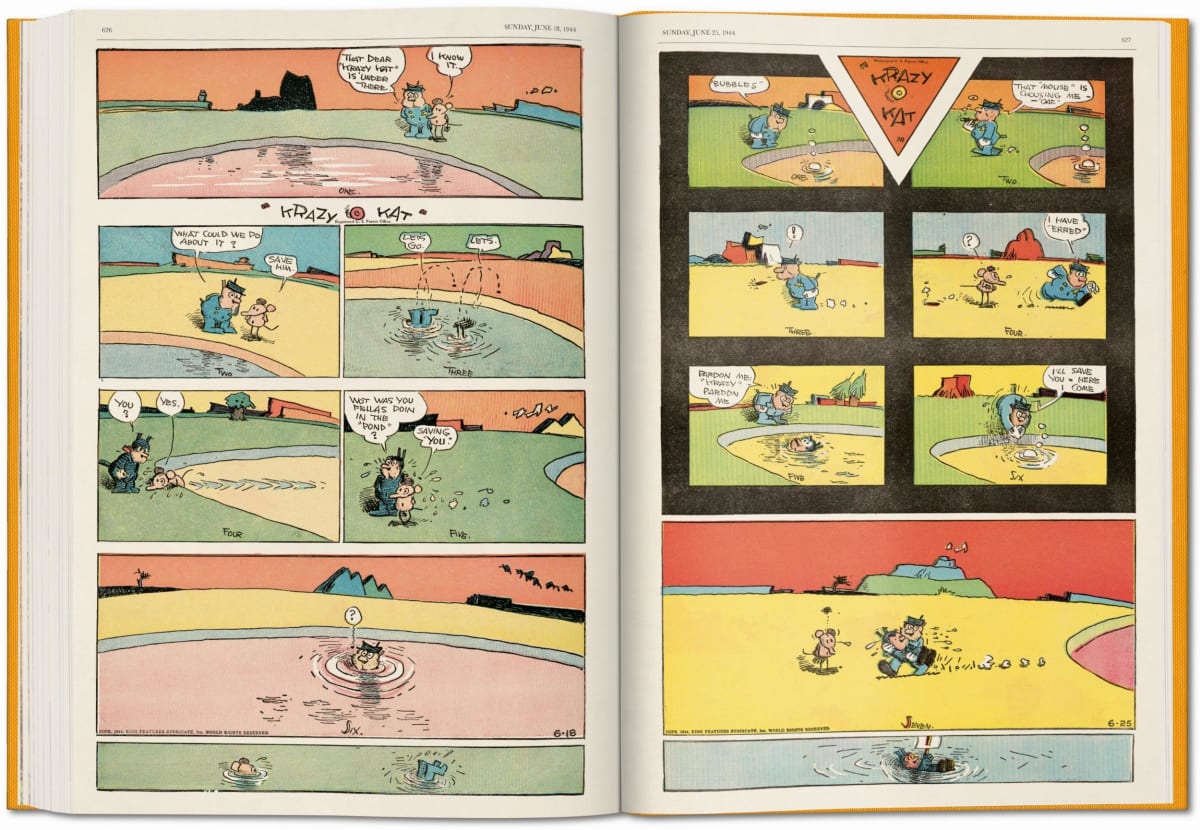 George Herriman’s “Krazy Kat”. The Complete Color Sundays 1935–1944