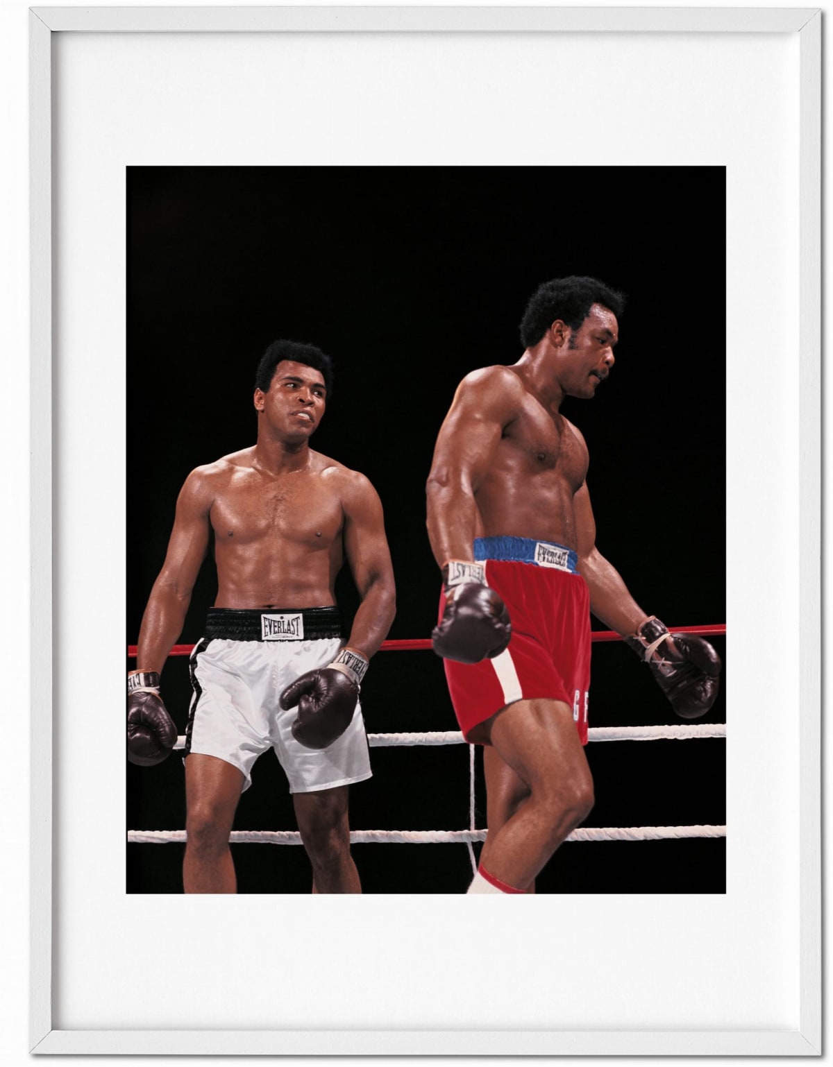 Norman Mailer. N.Leifer. H.Bingham. The Fight, Art Edition No. 1–125, Neil Leifer ‘Ali vs. Foreman – Ali Glaring at Foreman’