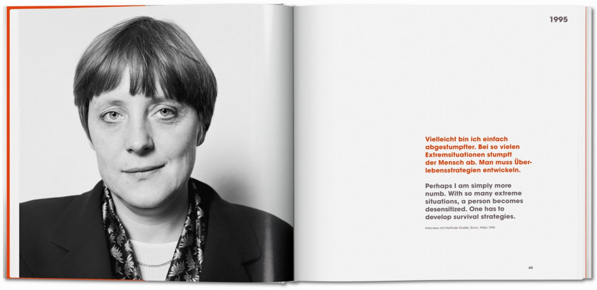 Herlinde Koelbl. Angela Merkel. Portraits 1991–2021