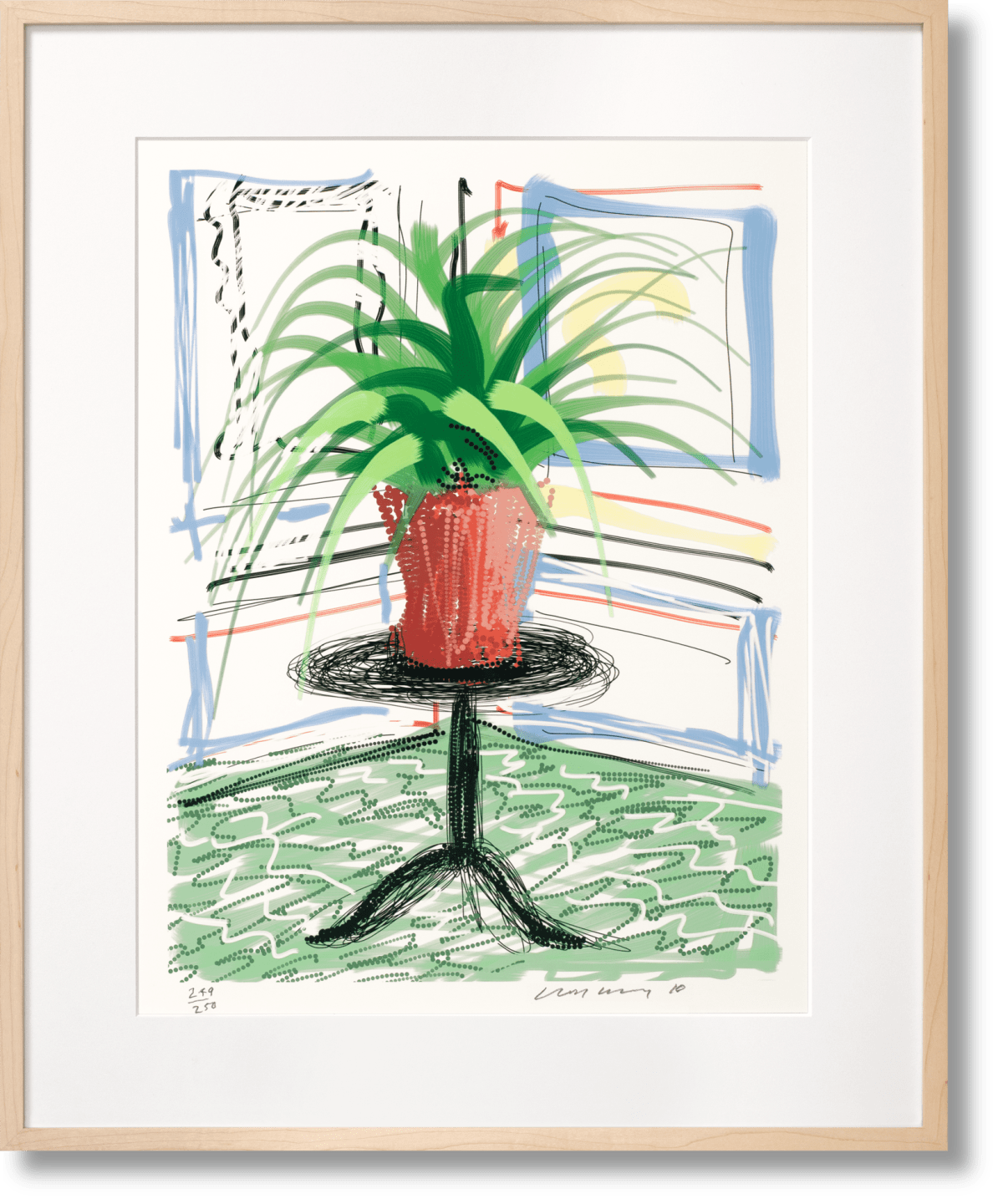 David Hockney. A Bigger Book. Art Edition No. 501–750 ‘Untitled, 468’