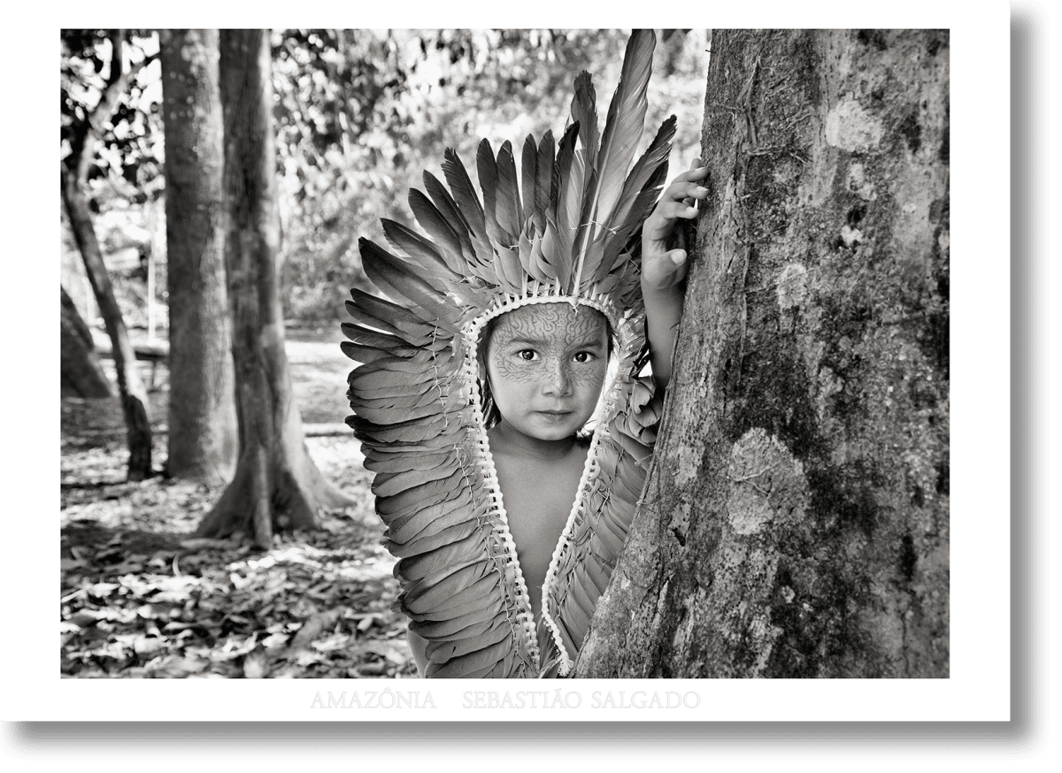 Sebastião Salgado. Amazônia. Poster ‘Yawanawa Girl’