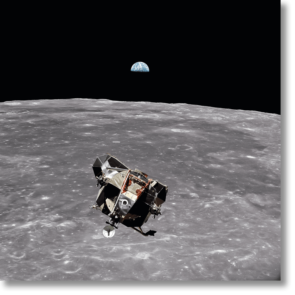 Buzz Aldrin. Apollo 11. ‘Lunar Module Ascent’