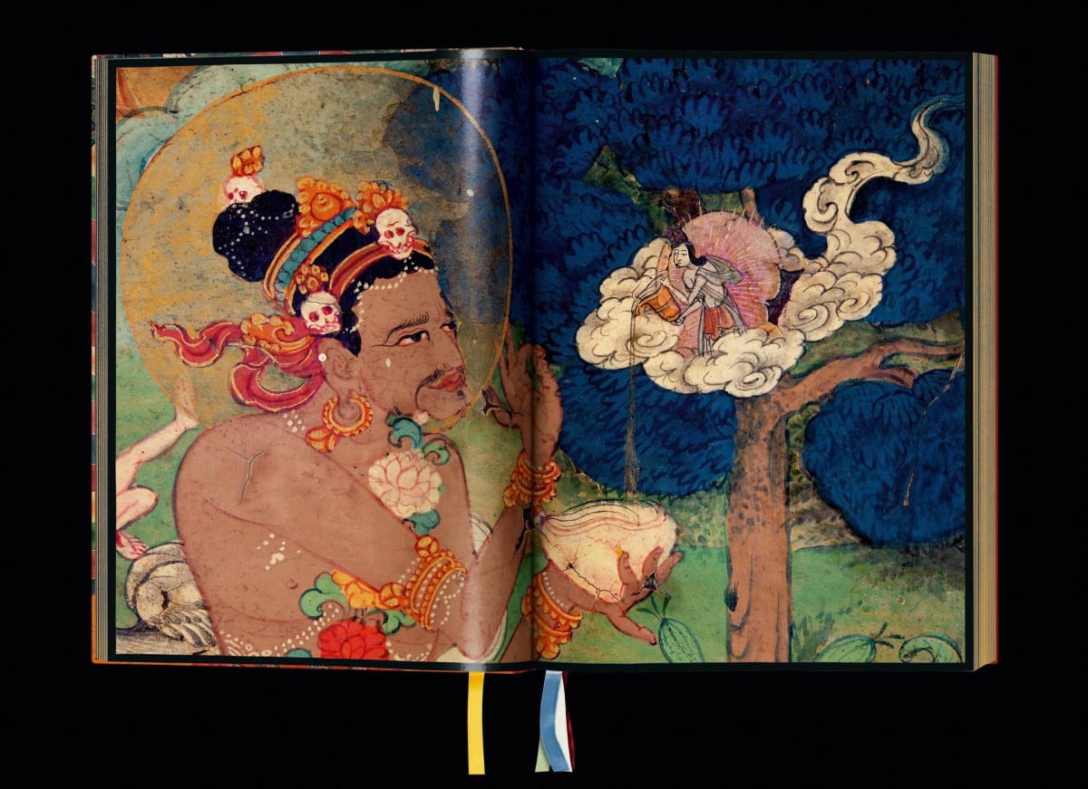 Thomas Laird. Murals of Tibet. Art Edition No. 41–80 ‘Green Tara, Gyantse Kumbum (ca. 1420)’