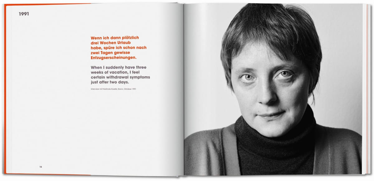 Herlinde Koelbl. Angela Merkel. Art Edition No. 1-125