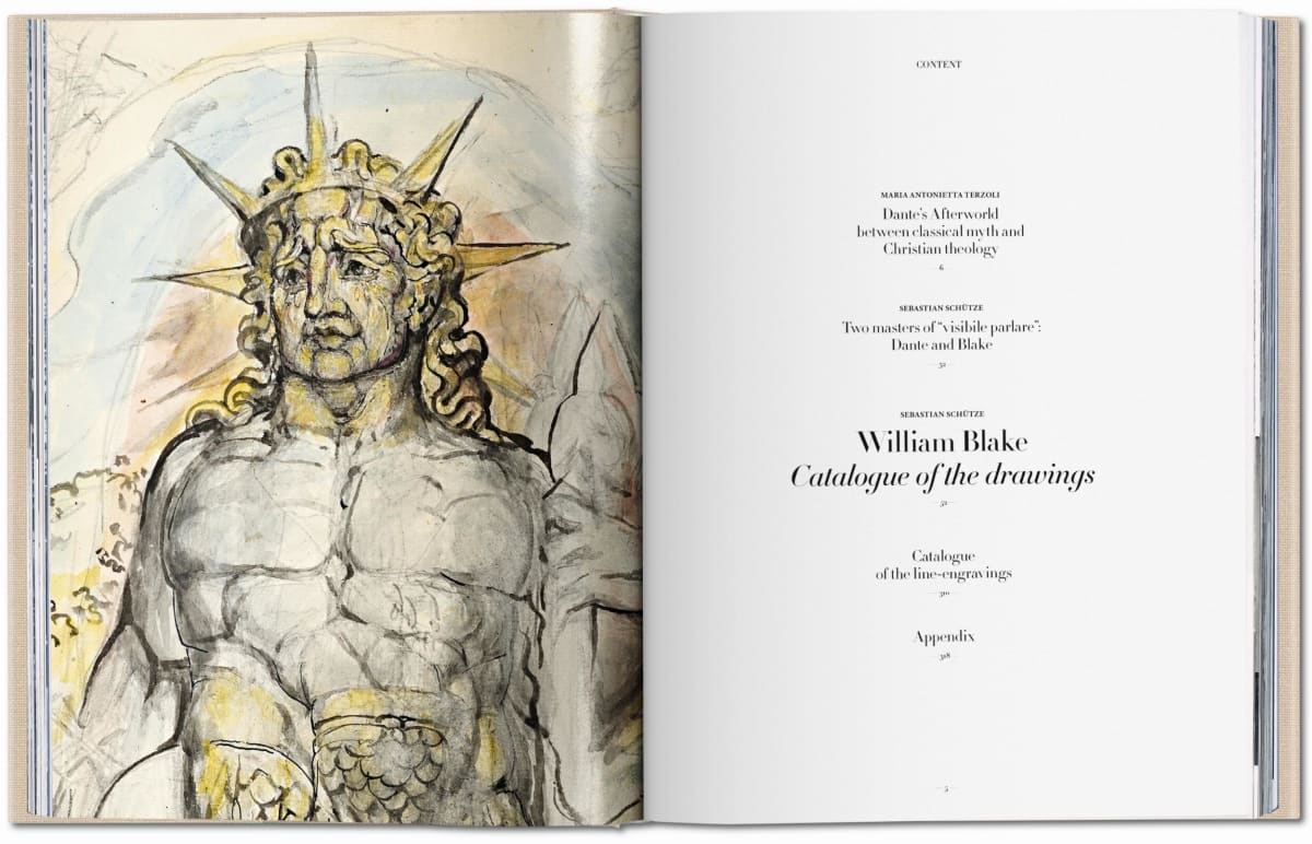 William Blake. Las dibujos para la Divina Comedia de Dante