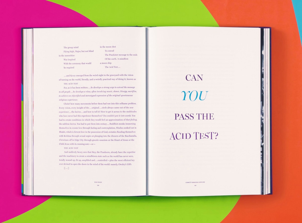 Tom Wolfe. The Electric Kool-Aid Acid Test, Art Edition No. 101–200, Lawrence Schiller ‘Hollywood Acid Test’