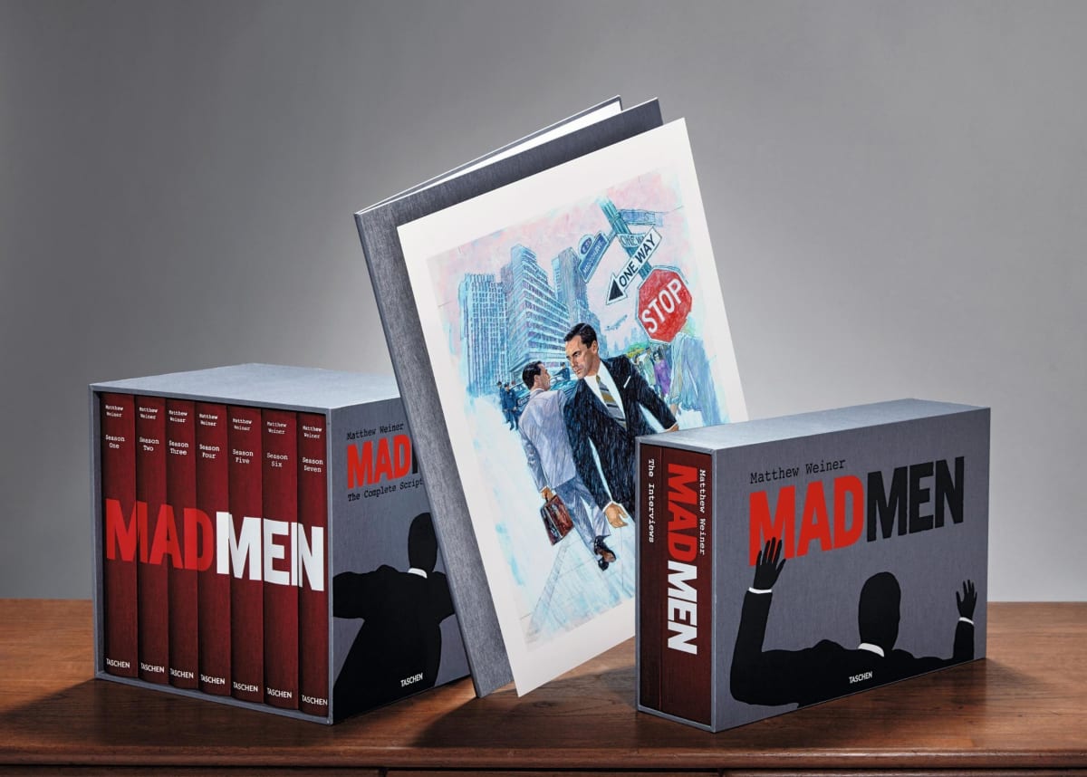 Matthew Weiner. Mad Men, Art Edition No. 501–512 (Signed Pilot Script Edition)