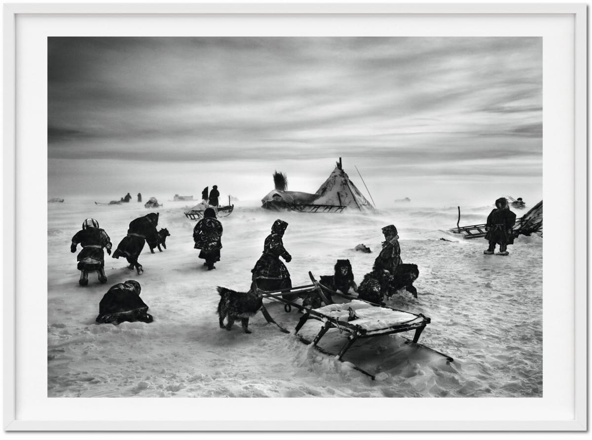 Sebastião Salgado. GENESIS, Art Edition No. 101–200 ‘North of the Ob River, Yamal Peninsula, Siberia, Russia’