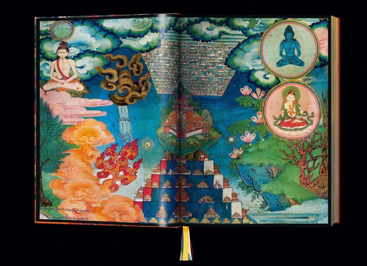 Thomas Laird. Murals of Tibet. Art Edition No. 41–80 ‘Green Tara, Gyantse Kumbum (ca. 1420)’ - Immagine 8 di 30