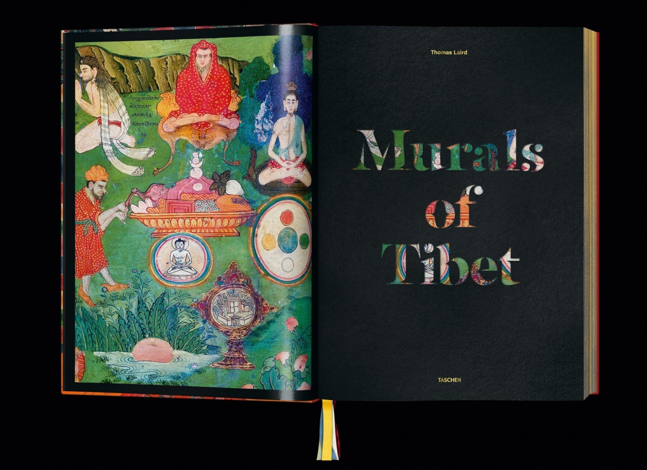 Thomas Laird. Murals of Tibet. Art Edition No. 41–80 ‘Green Tara, Gyantse Kumbum (ca. 1420)’ - Immagine 9 di 30