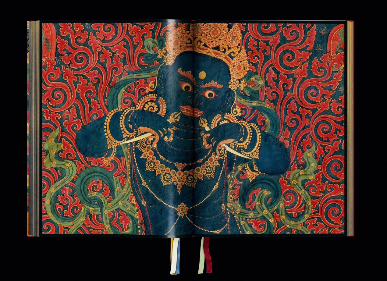 Thomas Laird. Murals of Tibet. Art Edition No. 41–80 ‘Green Tara, Gyantse Kumbum (ca. 1420)’ - Immagine 14 di 30