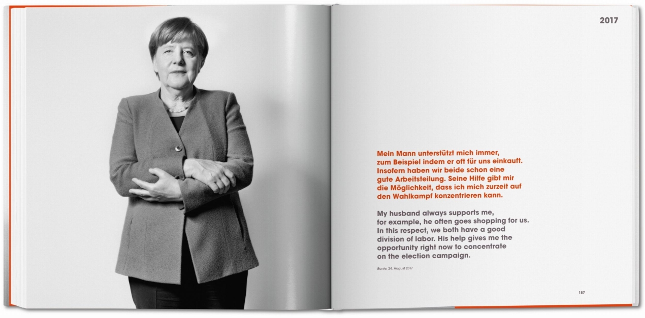 Herlinde Koelbl. Angela Merkel. Art Edition No. 1-125 - Imagen 19 de 19