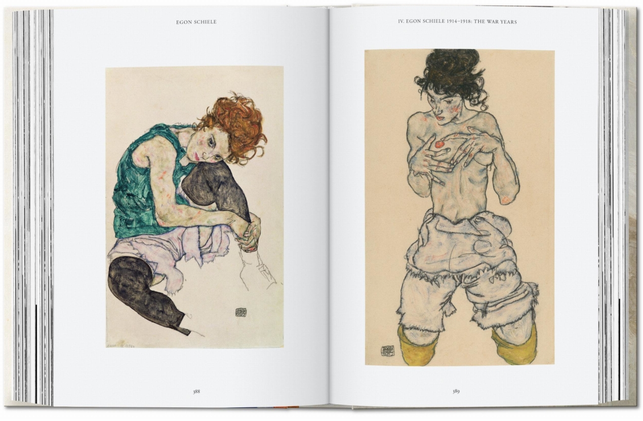 Egon Schiele. Les peintures. 40th Ed. - Image 7 de 8