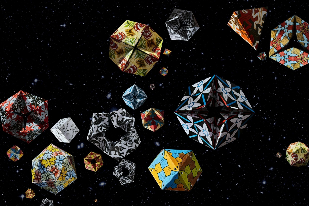 M.C. Escher. Kaleidocycles - Image 6 of 18