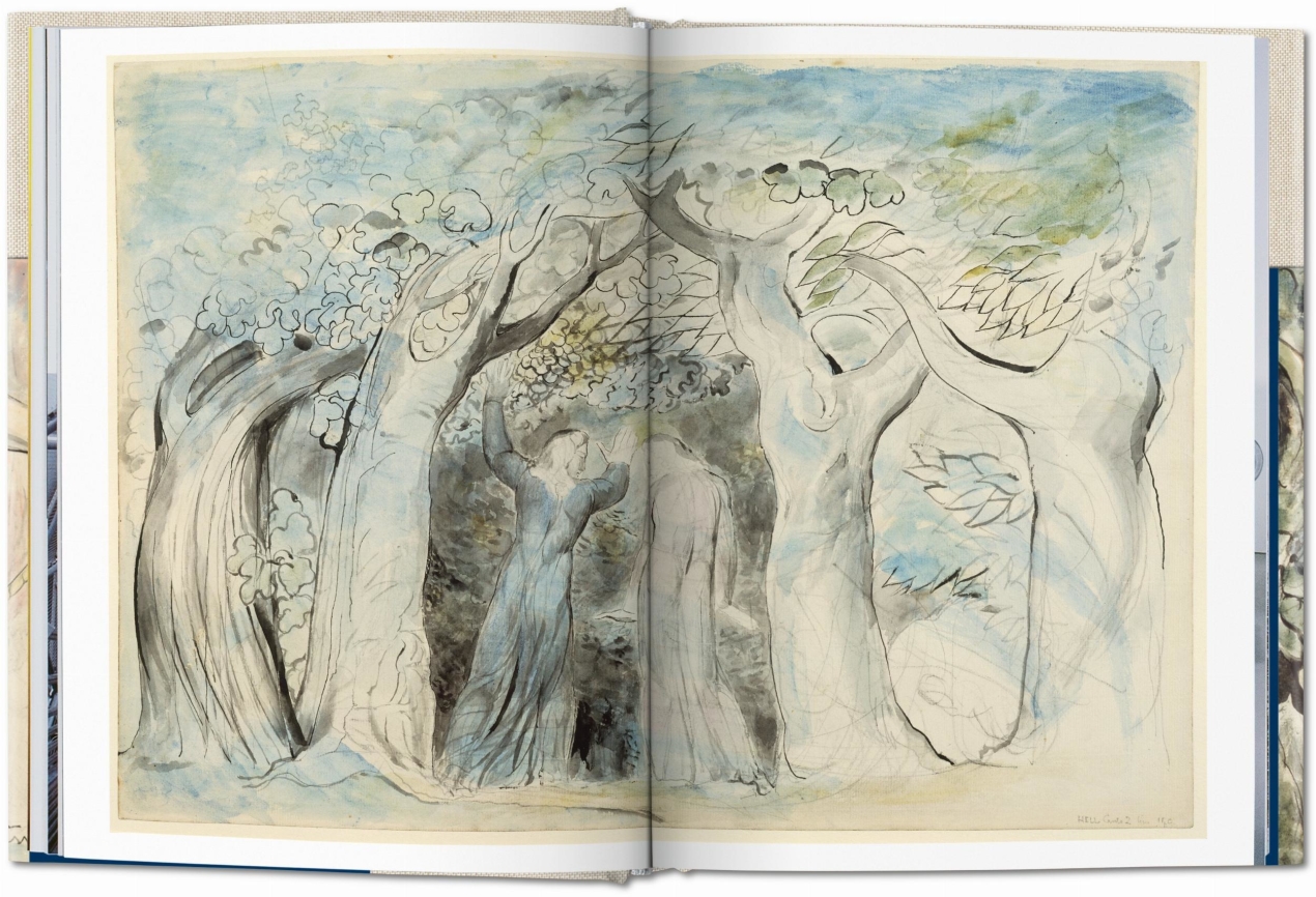 William Blake. Dante’s ‘Divine Comedy’. The Complete Drawings - Image 4 of 8