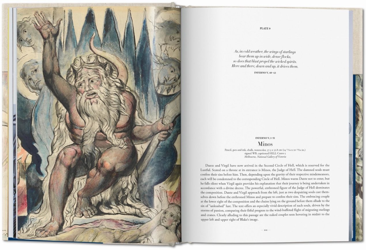 William Blake. Dante’s ‘Divine Comedy’. The Complete Drawings - Image 5 of 8