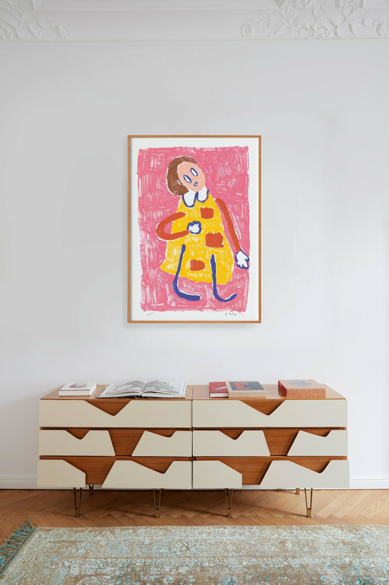 André Butzer, Screenprint, Untitled 1, 2022 - Bild 2 von 2