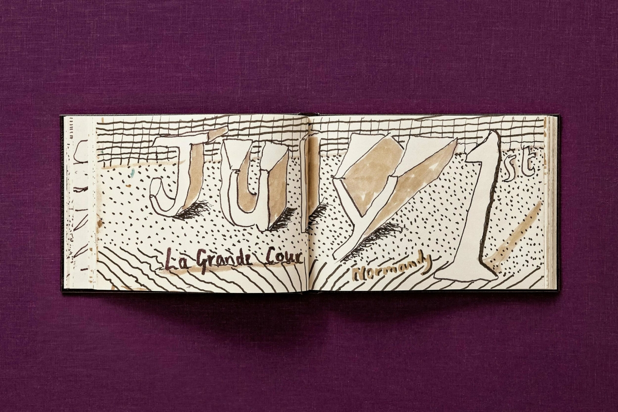 David Hockney. 220 for 2020. Art Edition No. 301–400 ‘My Second Drawing of Beuvron-en-Auge’ - Image 32 de 45