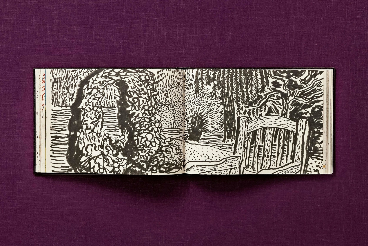 David Hockney. 220 for 2020. Art Edition No. 301–400 ‘My Second Drawing of Beuvron-en-Auge’ - Image 38 de 45