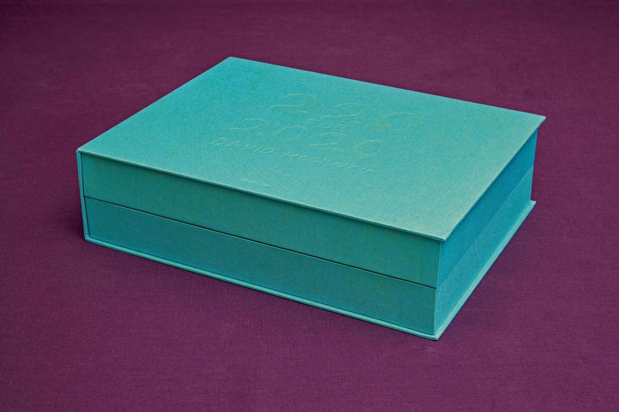 David Hockney. 220 for 2020. Art Edition No. 301–400 ‘My Second Drawing of Beuvron-en-Auge’ - Image 45 de 45