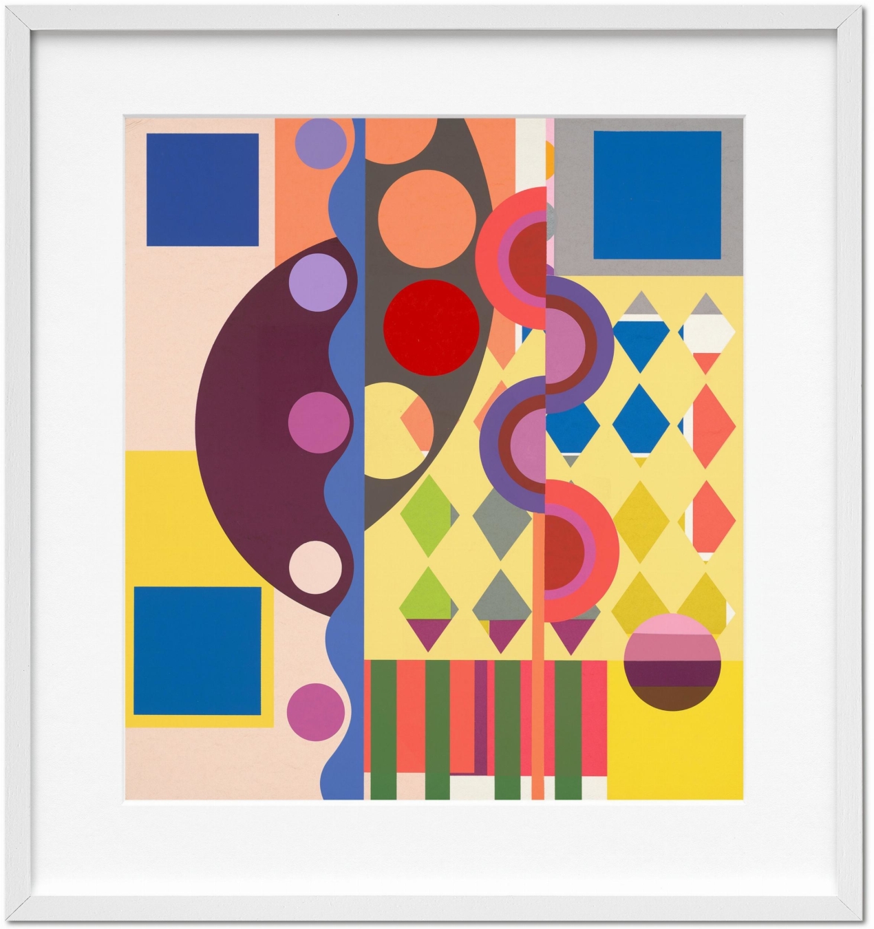 Beatriz Milhazes. Art Edition No. 1–100 ‘Mango and Passion Fruit in Lilac and Violet’ - Image 2 of 28