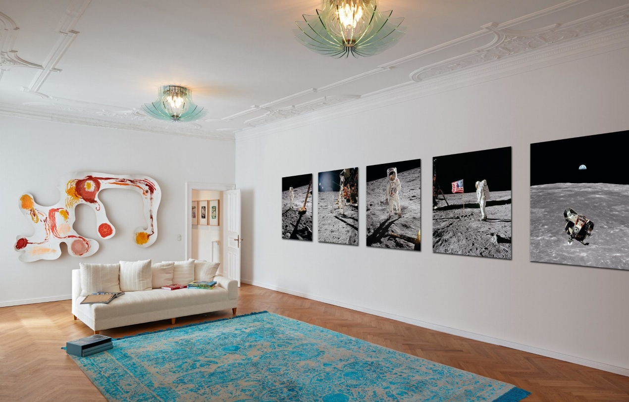 Buzz Aldrin. Apollo 11. ‘Flag on the Moon’ - Bild 4 von 7