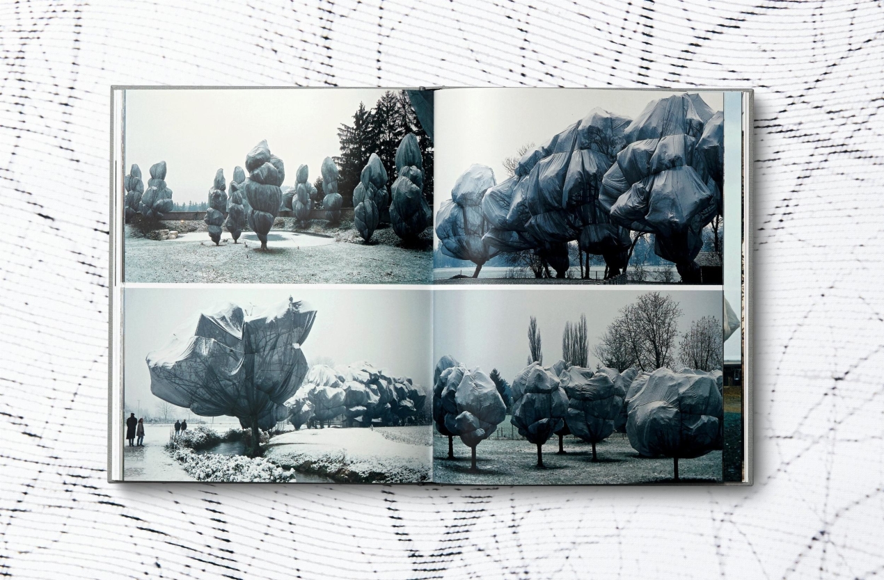 Christo and Jeanne-Claude. Wrapped Trees. Basel 1997–1998 - Immagine 9 di 16