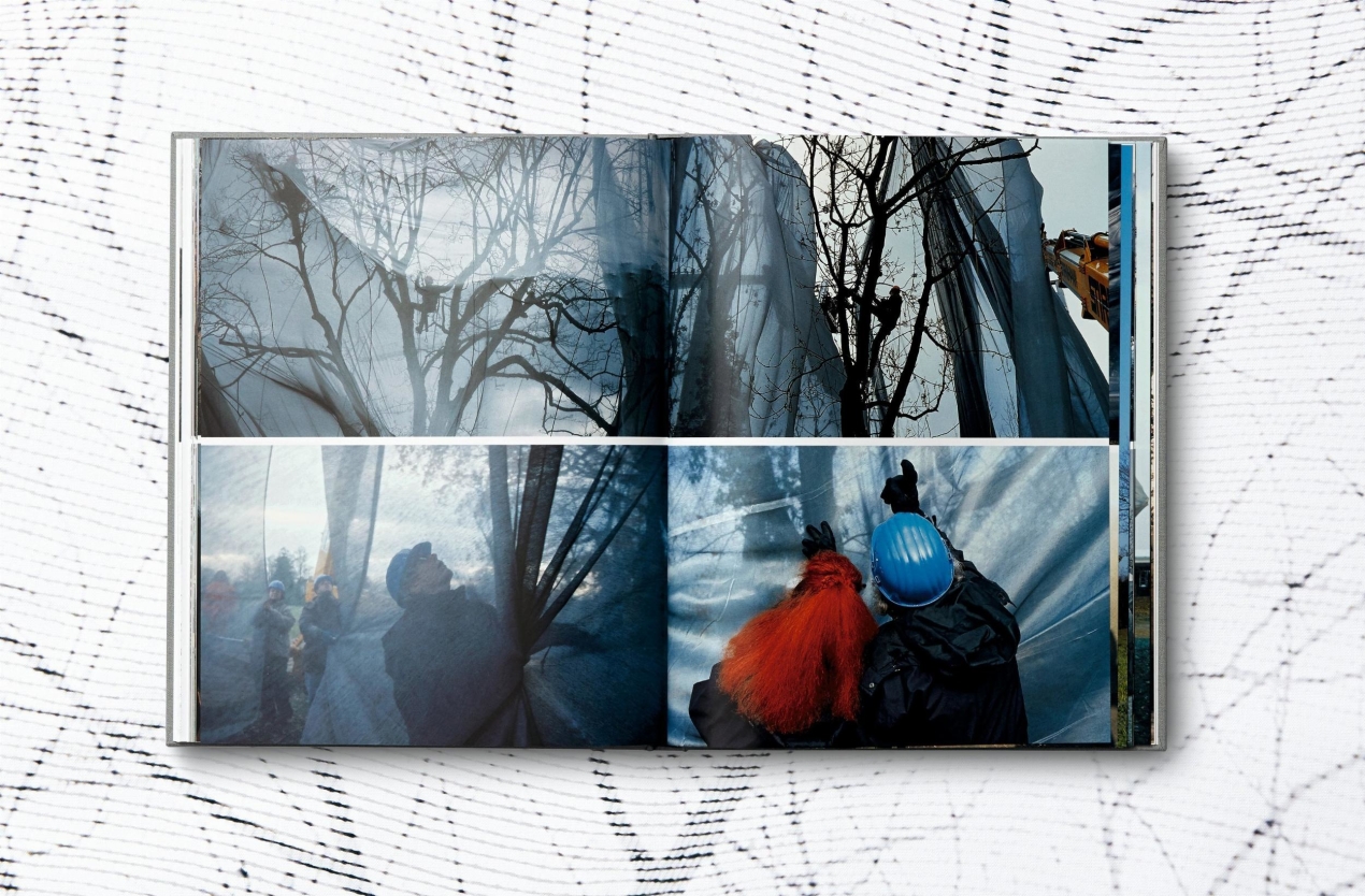 Christo and Jeanne-Claude. Wrapped Trees. Basel 1997–1998 - Immagine 10 di 16