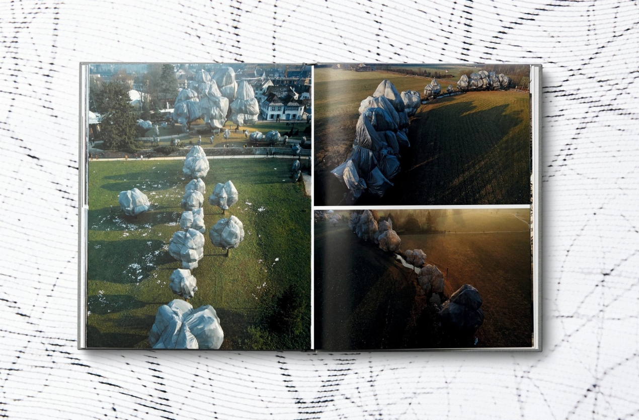 Christo and Jeanne-Claude. Wrapped Trees. Basel 1997–1998 - Immagine 12 di 16