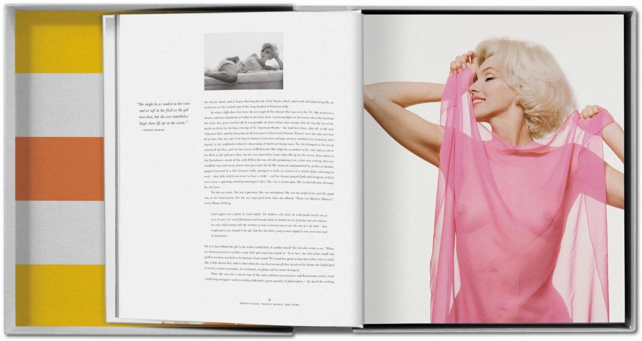 Norman Mailer/Bert Stern. Marilyn Monroe, Art Edition No. 126–250 ‘Contacts’ - Image 9 of 12