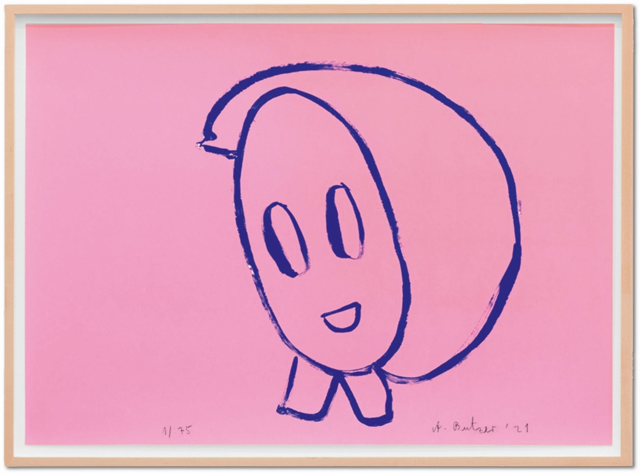 André Butzer. Set of 9 Screenprints ‘Untitled 1–9’, 2021 - Bild 3 von 12