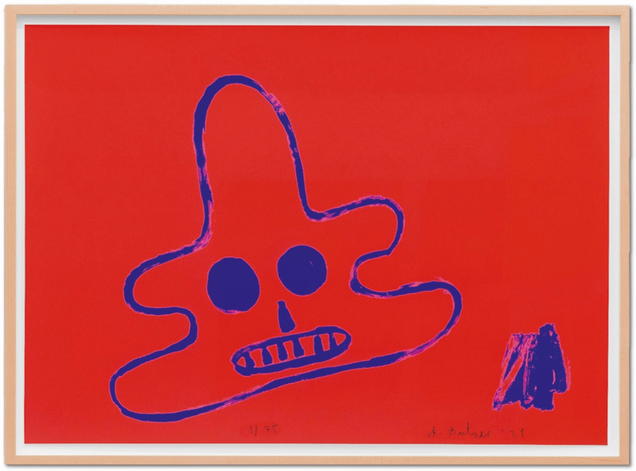 André Butzer. Set of 3 Screenprints ‘Untitled 7–9’, 2021 - Image 3 de 6