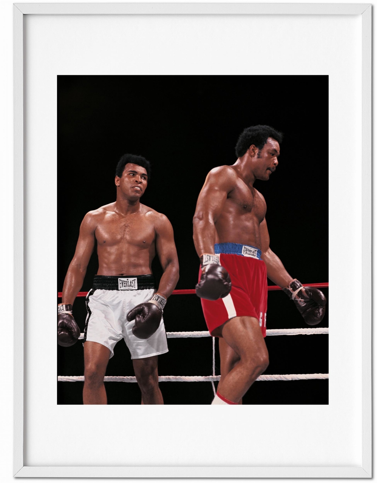 Norman Mailer. N.Leifer. H.Bingham. The Fight, Art Edition No. 1–125, Neil Leifer ‘Ali vs. Foreman – Ali Glaring at Foreman’ - Bild 2 von 20
