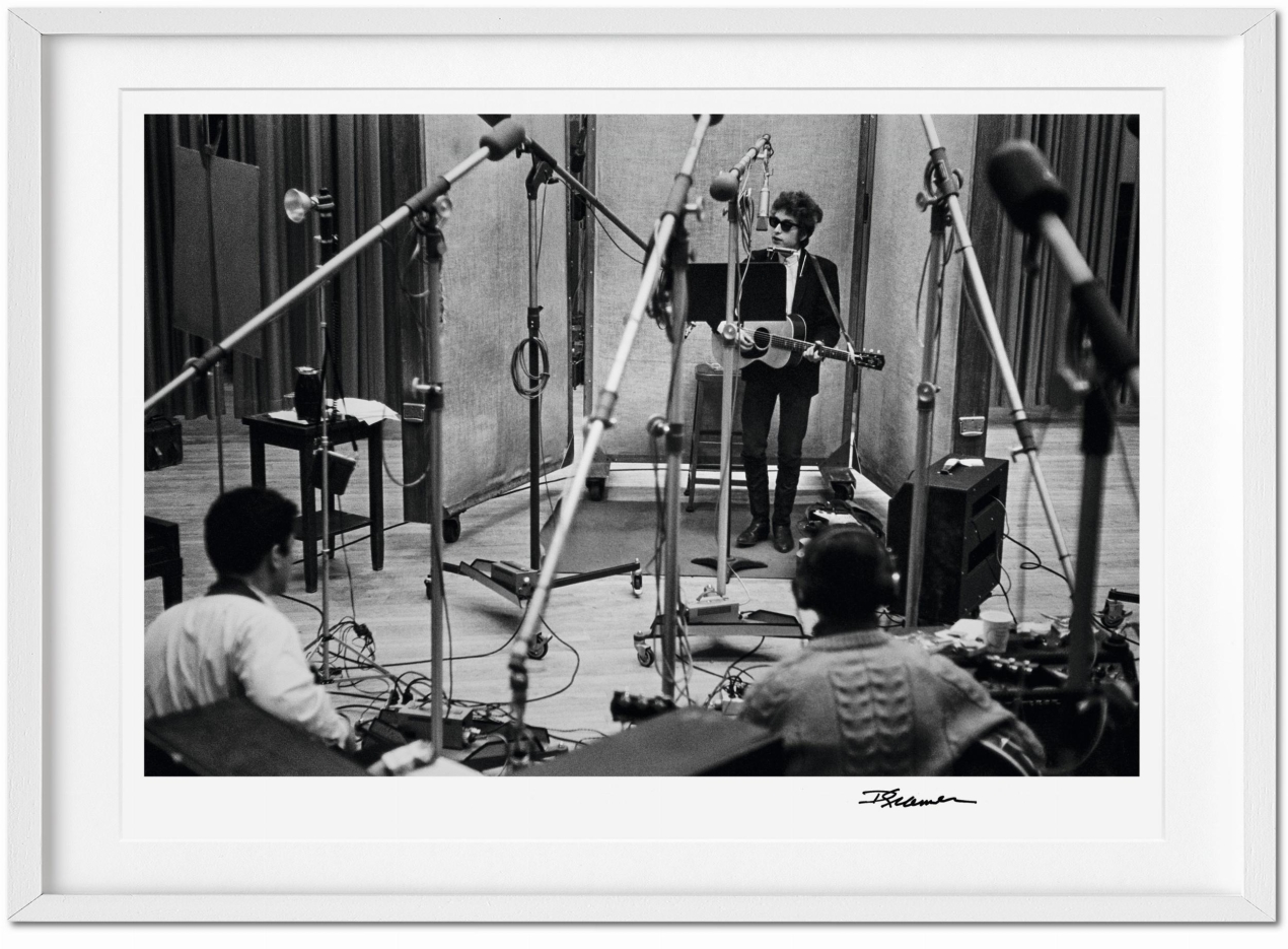 Daniel Kramer. Bob Dylan. Art Edition No. 101–200 ‘Bob Dylan, Columbia Records, Studio A’ - Image 2 de 31